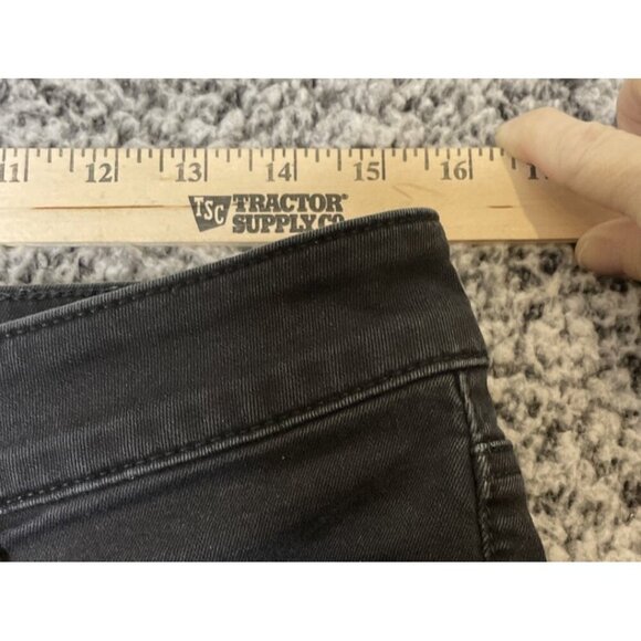 American Eagle Black Mens Next Level Flex Distressed Cutoff Jean Denim Shorts 31 - Picture 3 of 9